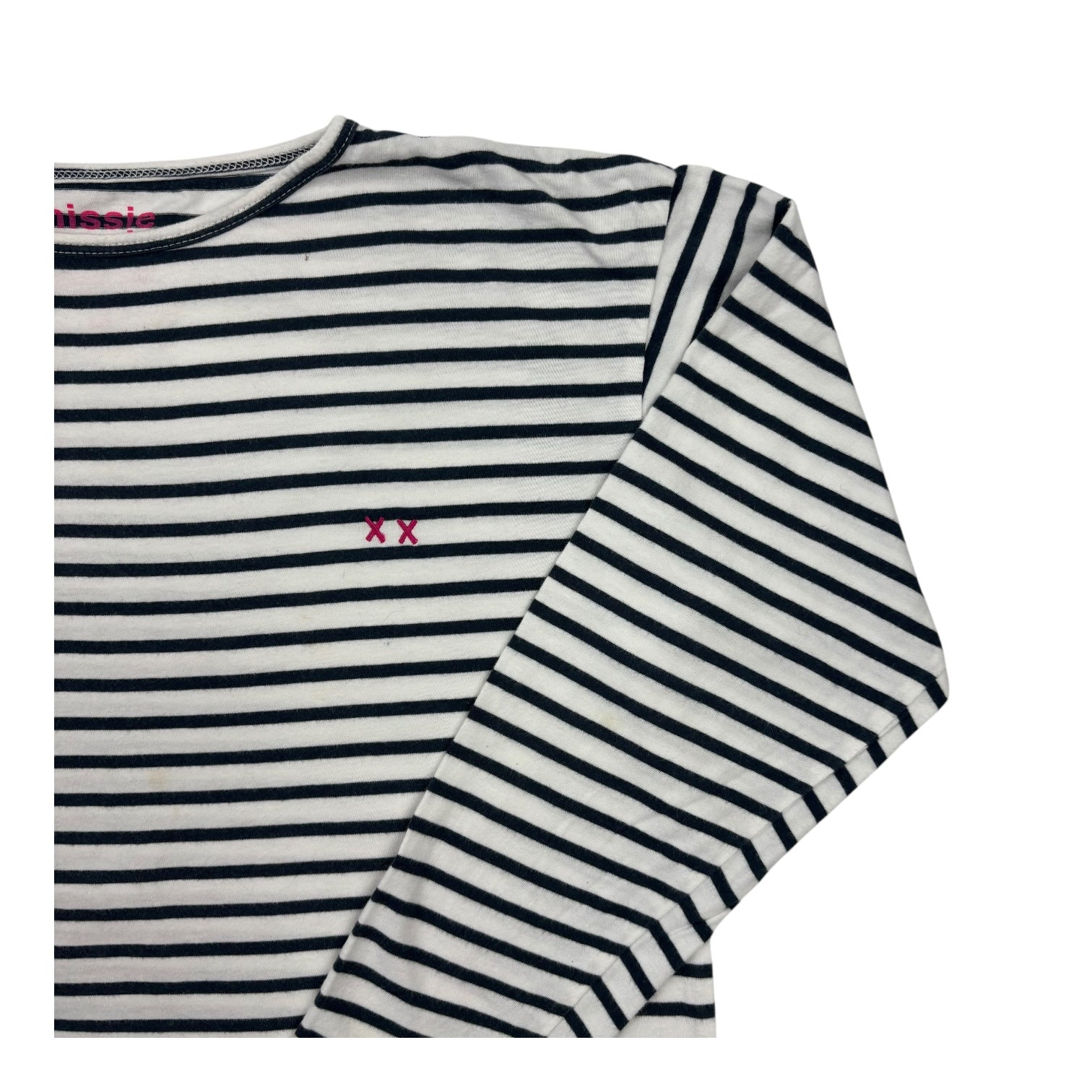 Missie Munster Stripe Long Sleeve Top, Size 10