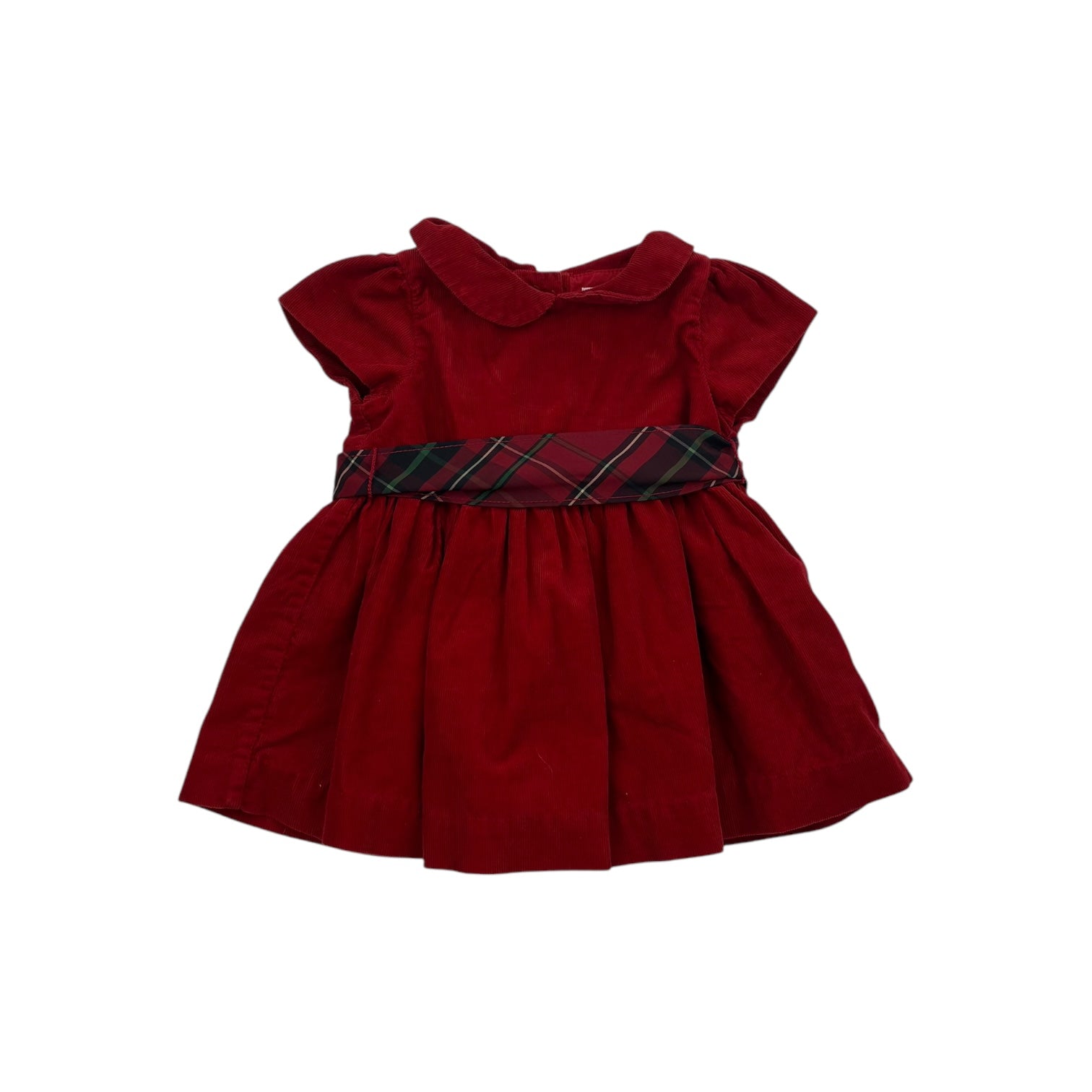 Ralph Lauren Red Cord Dress, Size 000