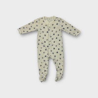 Nature Baby Violet Print Onesie, Size 00