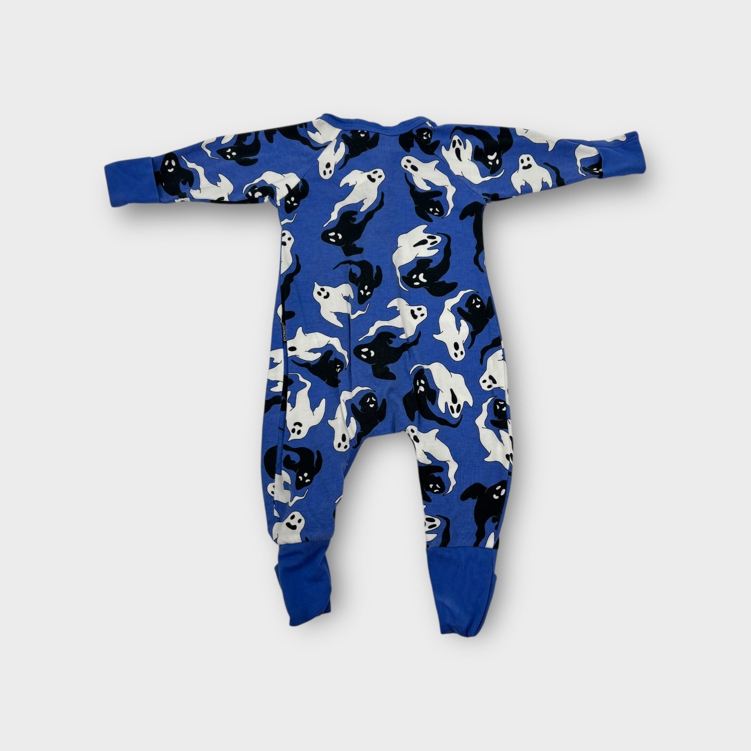 Bonds Long Sleeve Ghost Onesie, Size 000