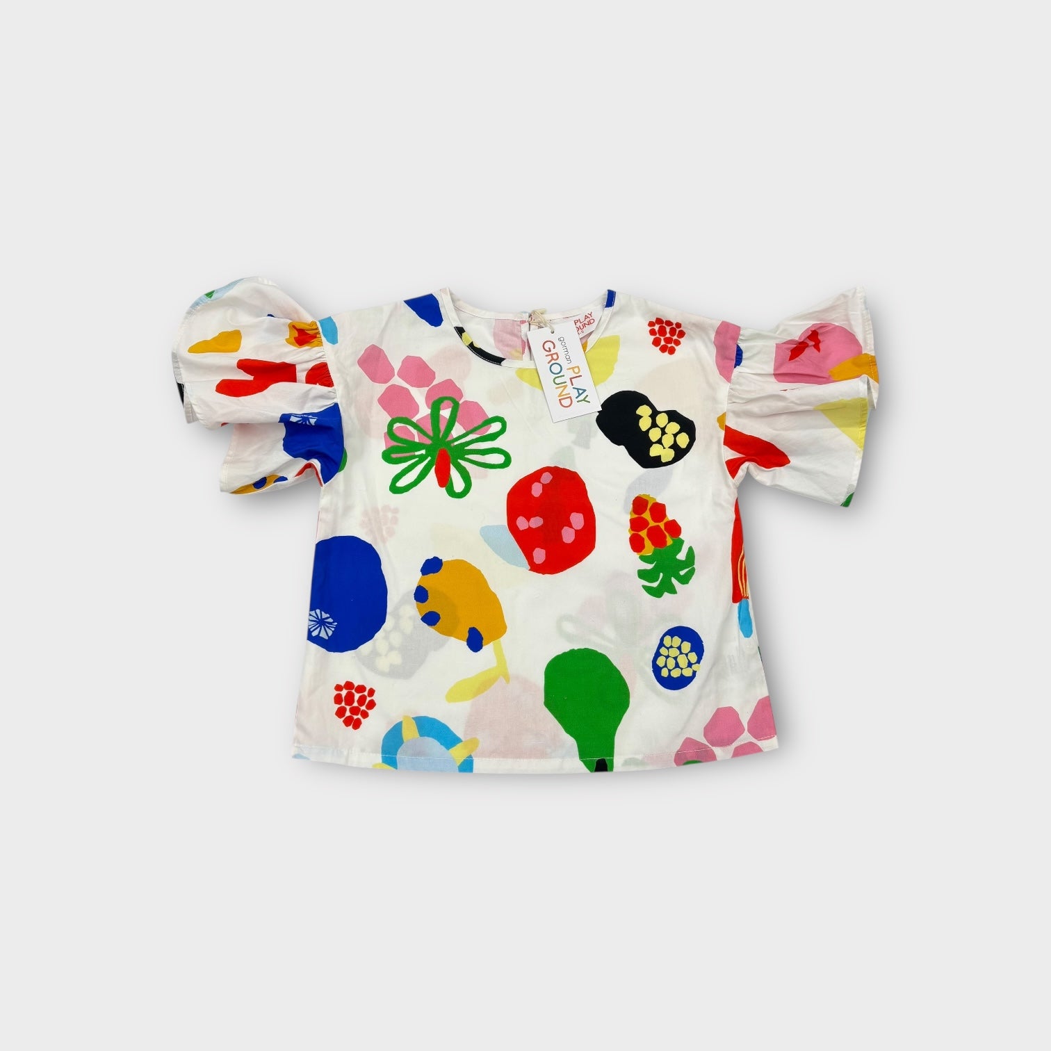 Gorman Fruit Salad Print Top, Size 4-5