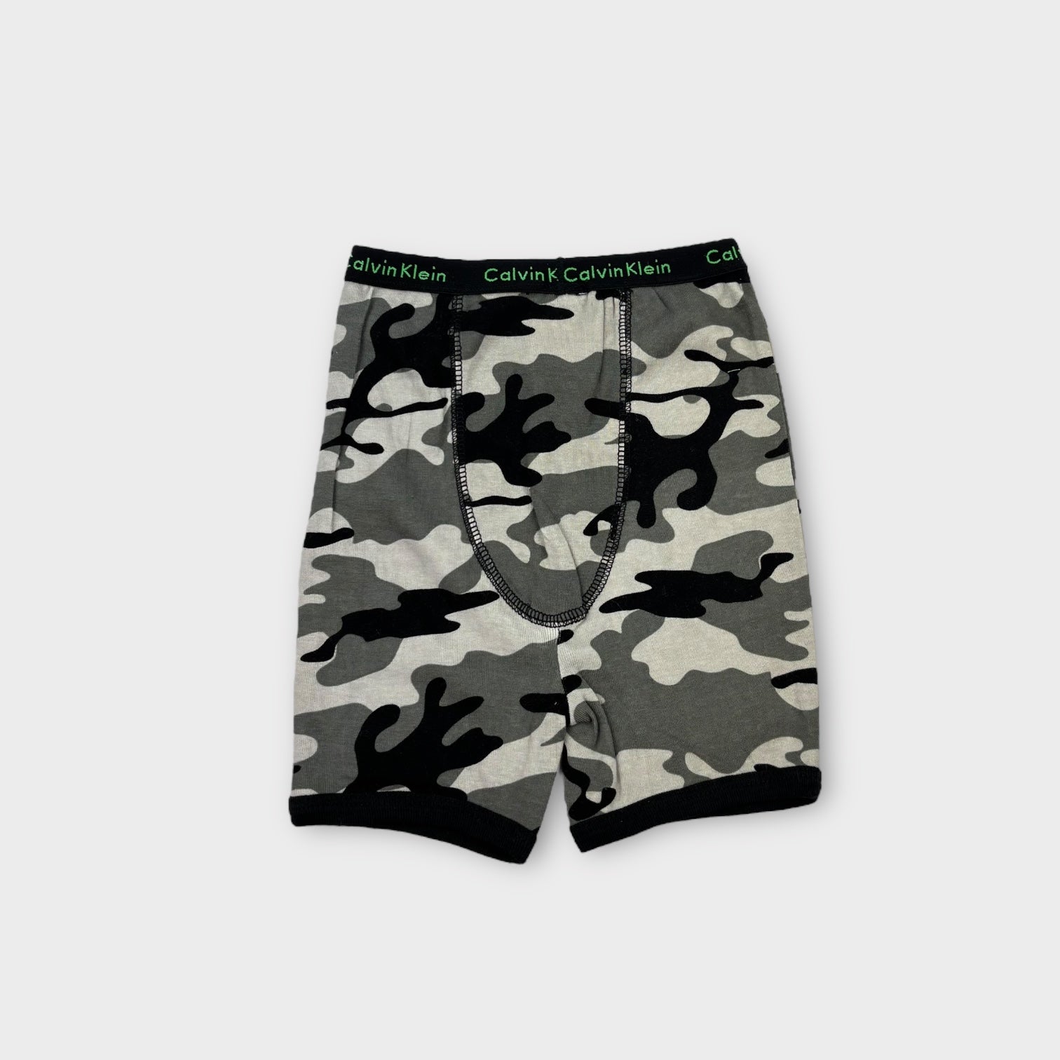 Calvin Klein Green Camo Sleep Set, Size 2