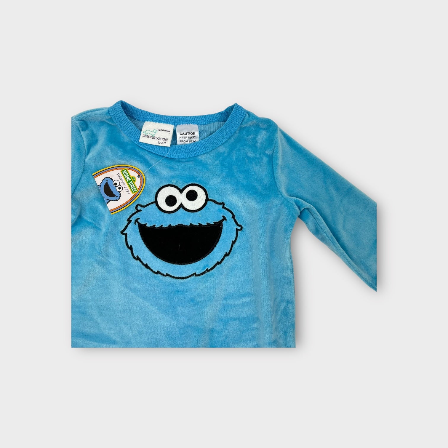 Peter Alexander Cookie Monster Onesie, Size 1