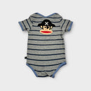 Retro Paul Frank Stripe Bodysuit, Size 0