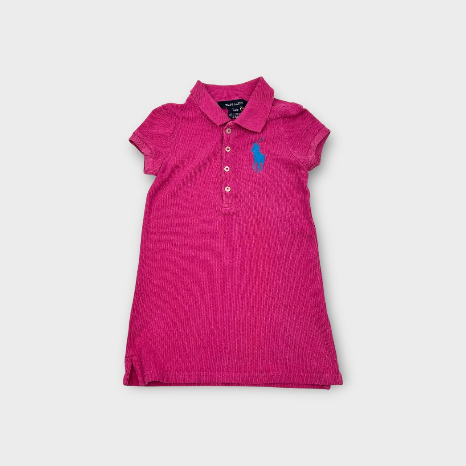 Ralph Lauren Pink Polo Dress, Size 2