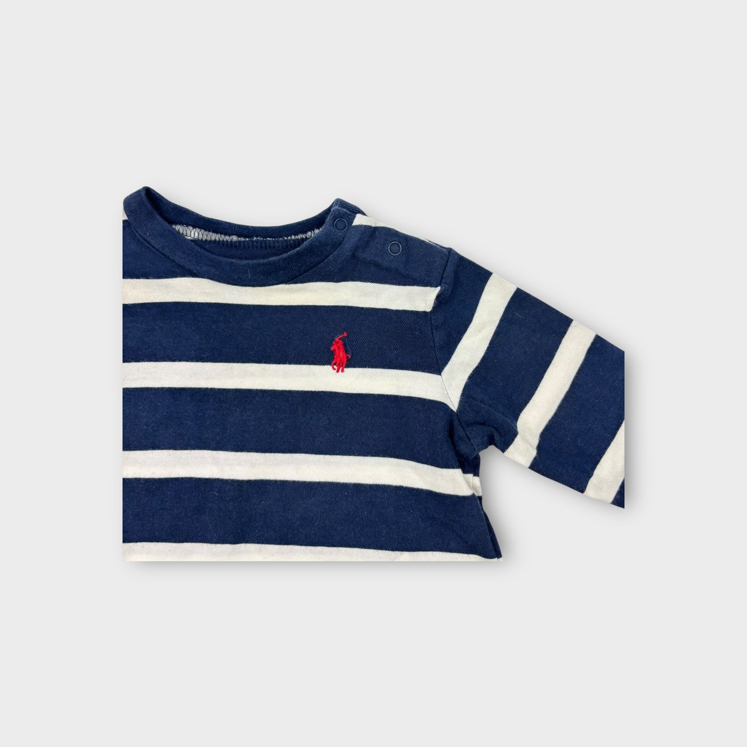 Ralph Lauren Stripe Long Sleeve, Size 000