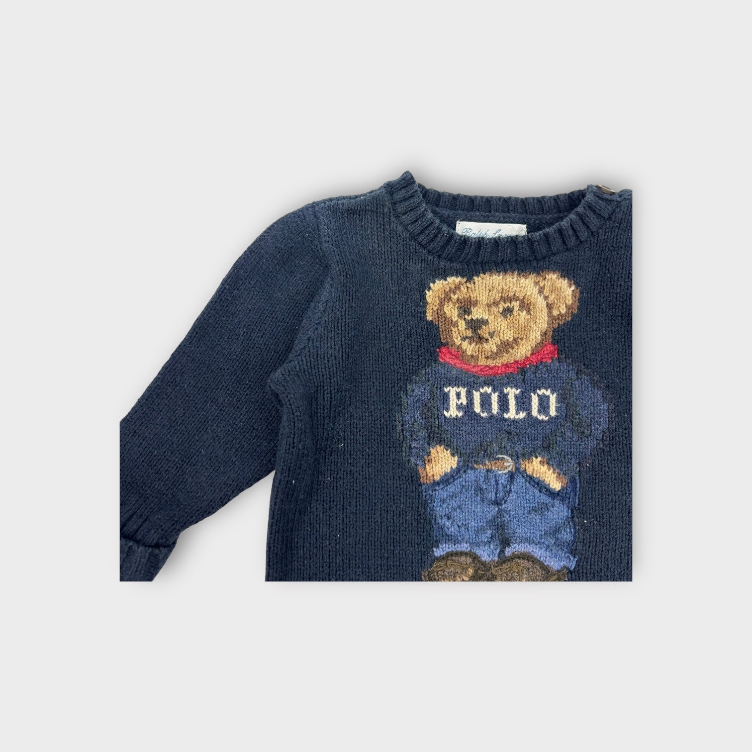 Ralph Lauren Polo Teddy Knit Jumper, Size 00
