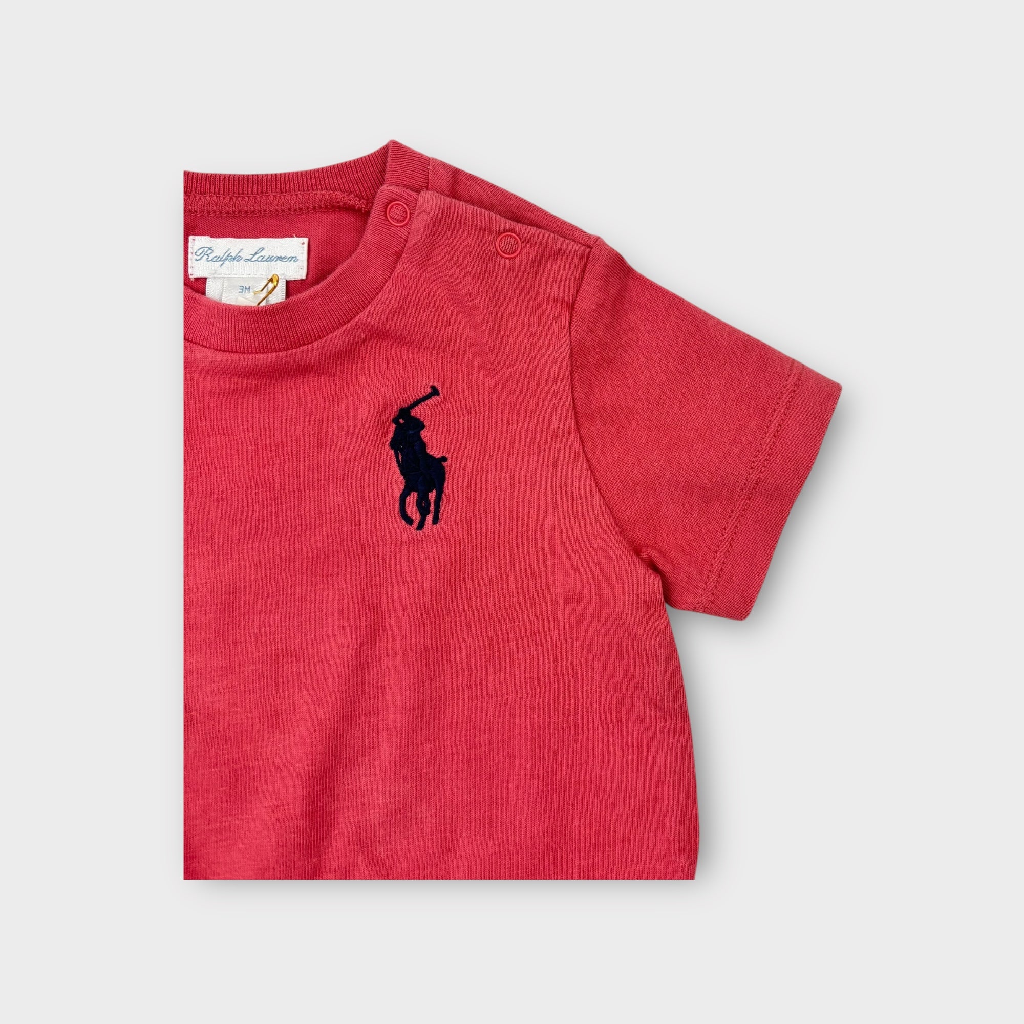Ralph Lauren Dusty Red T-Shirt, Size 000