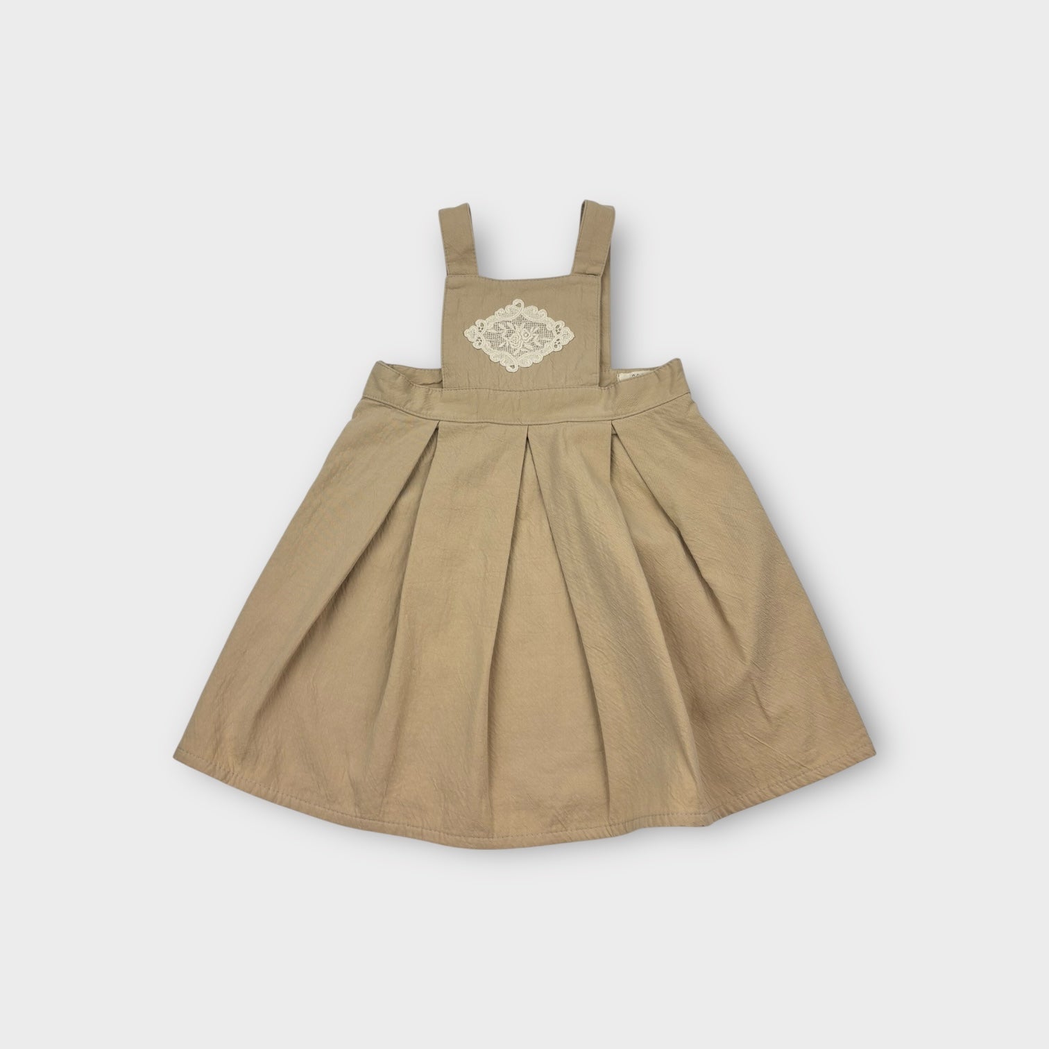Anggo Pinafore Dress, Size 4