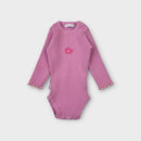 Ziggy Lou Pink Ribbed Set, Size 000