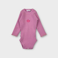 Ziggy Lou Pink Ribbed Set, Size 000