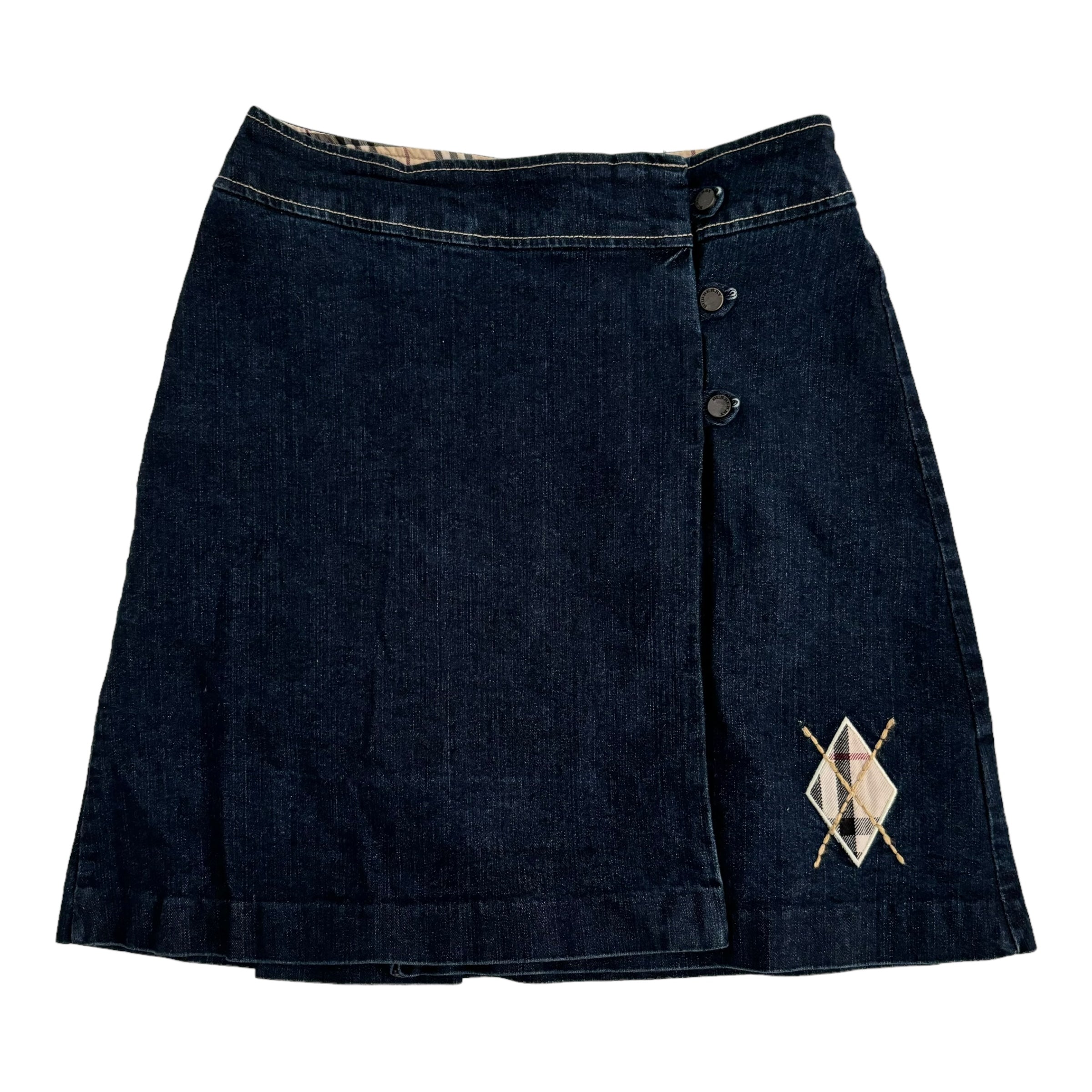 Burberry Denim Skirt, Size 12