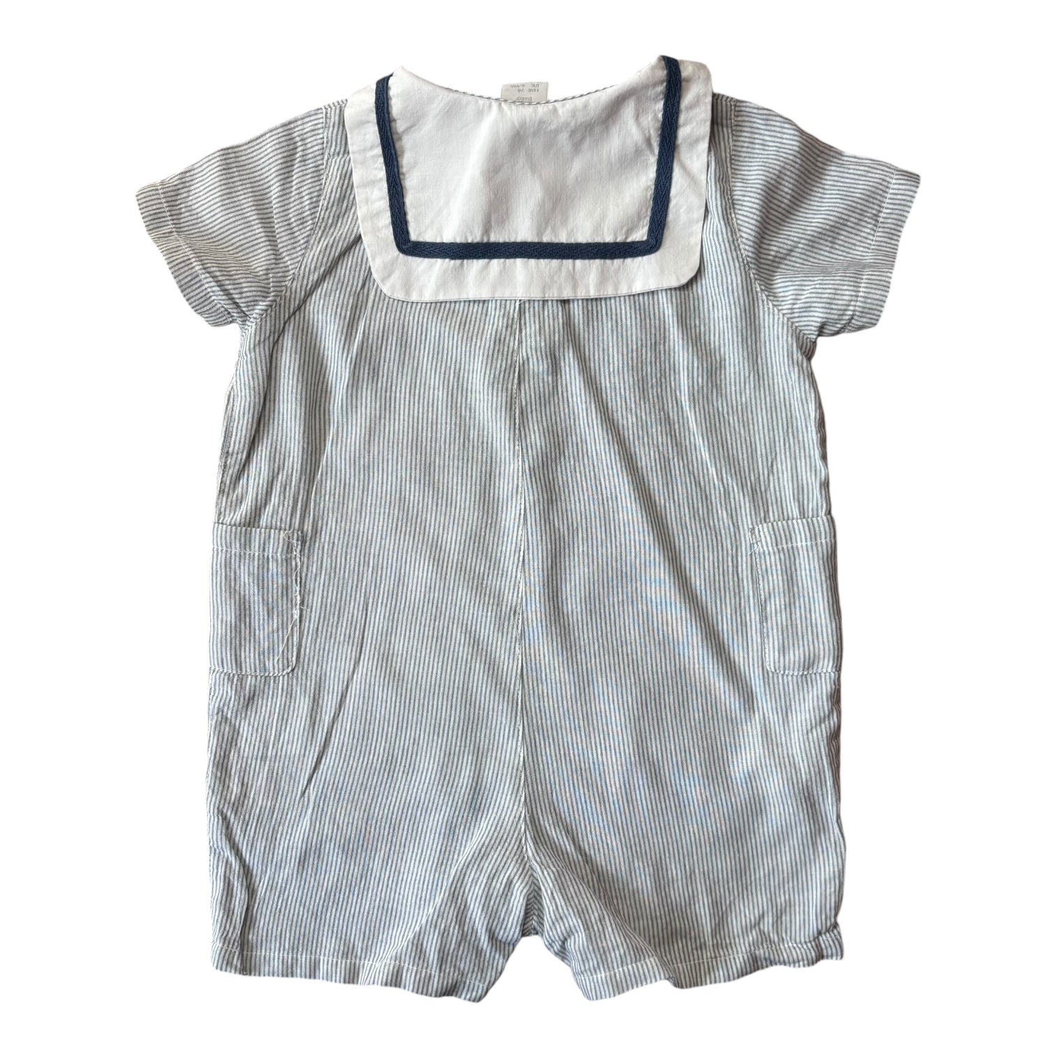Lindex Baby Nautical Romper, Size 0