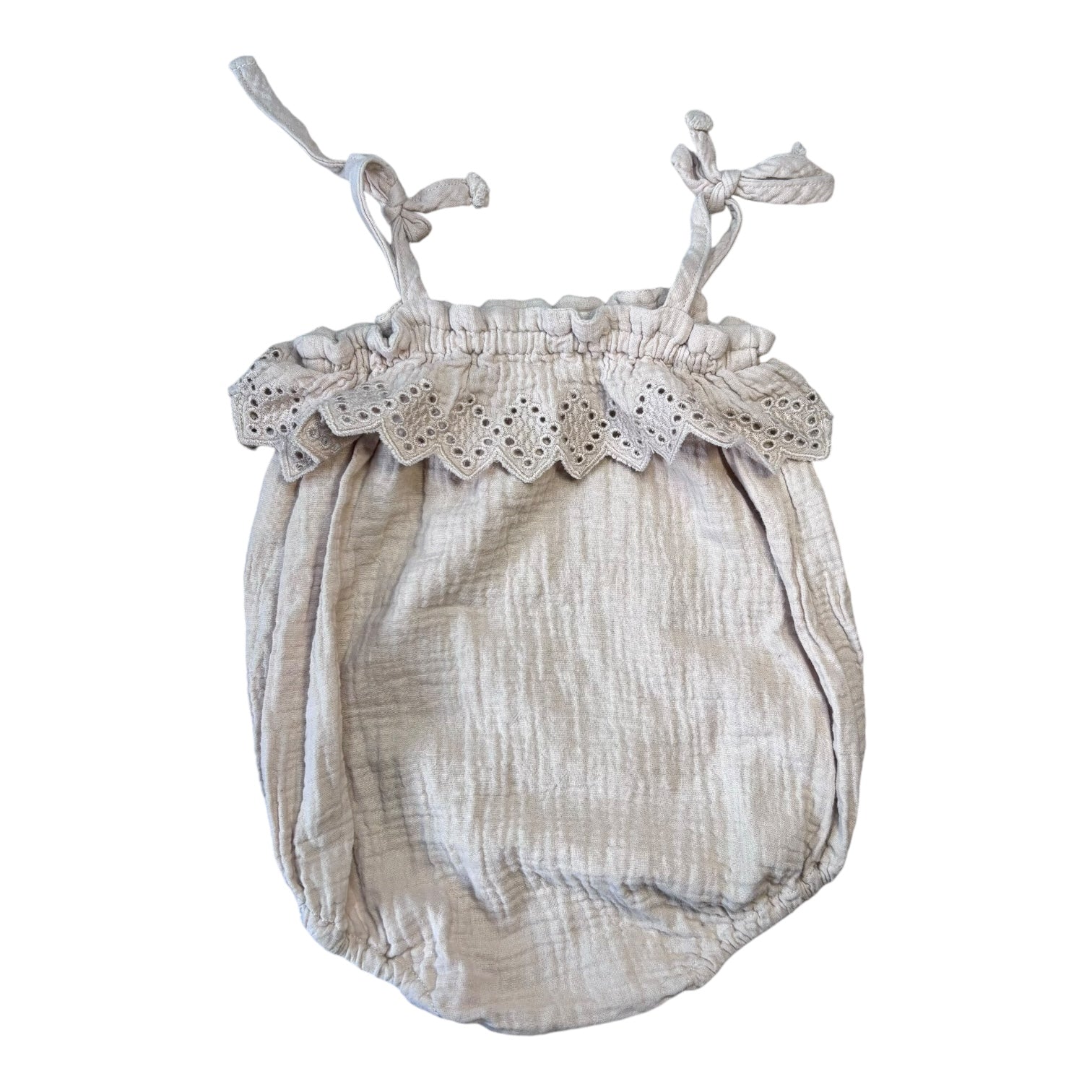 Rylee & Cru Biege Romper, Size 0