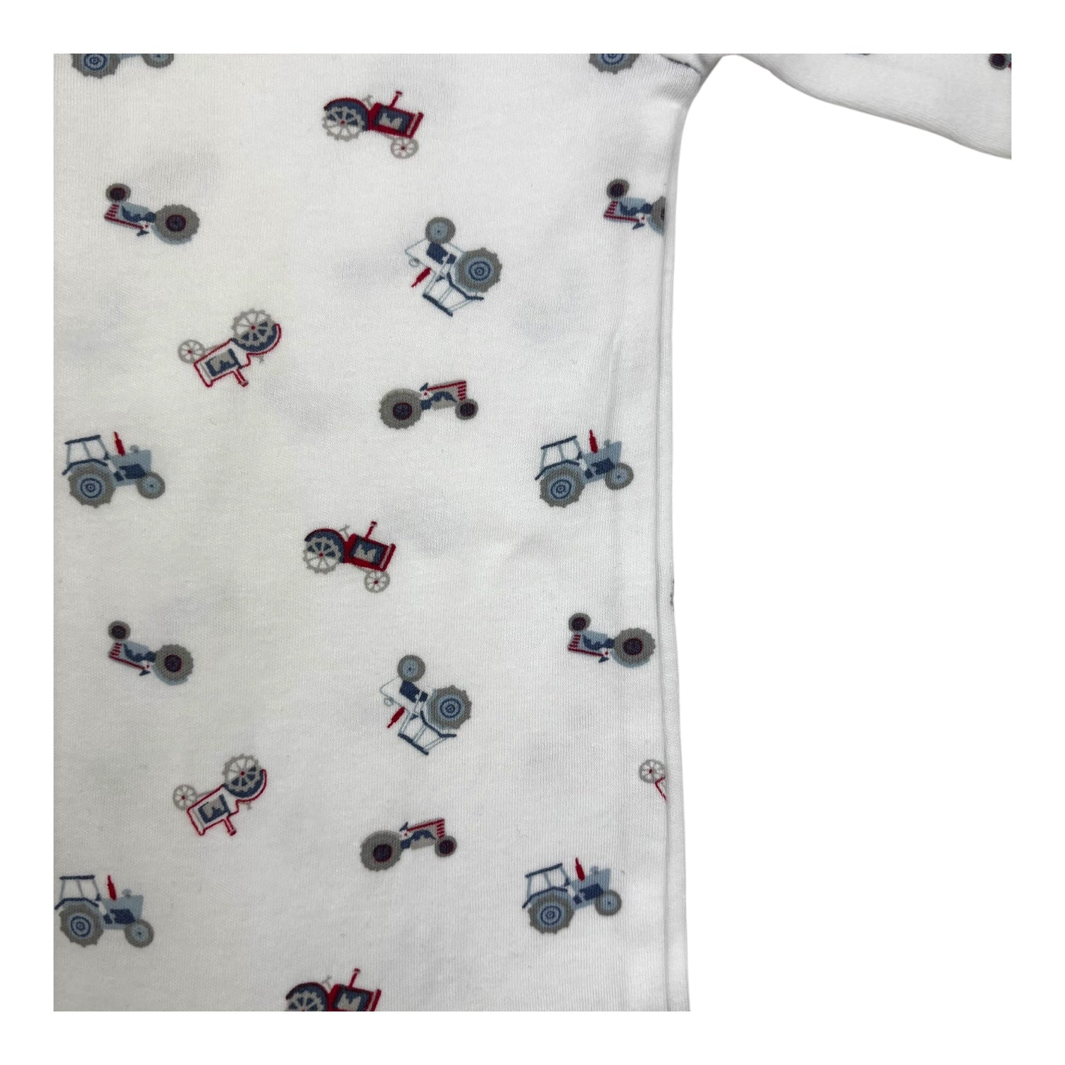 Tractor Print Onesie, Size 000