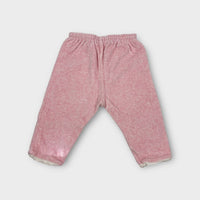 Purebaby Pink Velour Set, Size 0