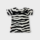 Kip & Co Zebra Print T-Shirt, Size 4-5