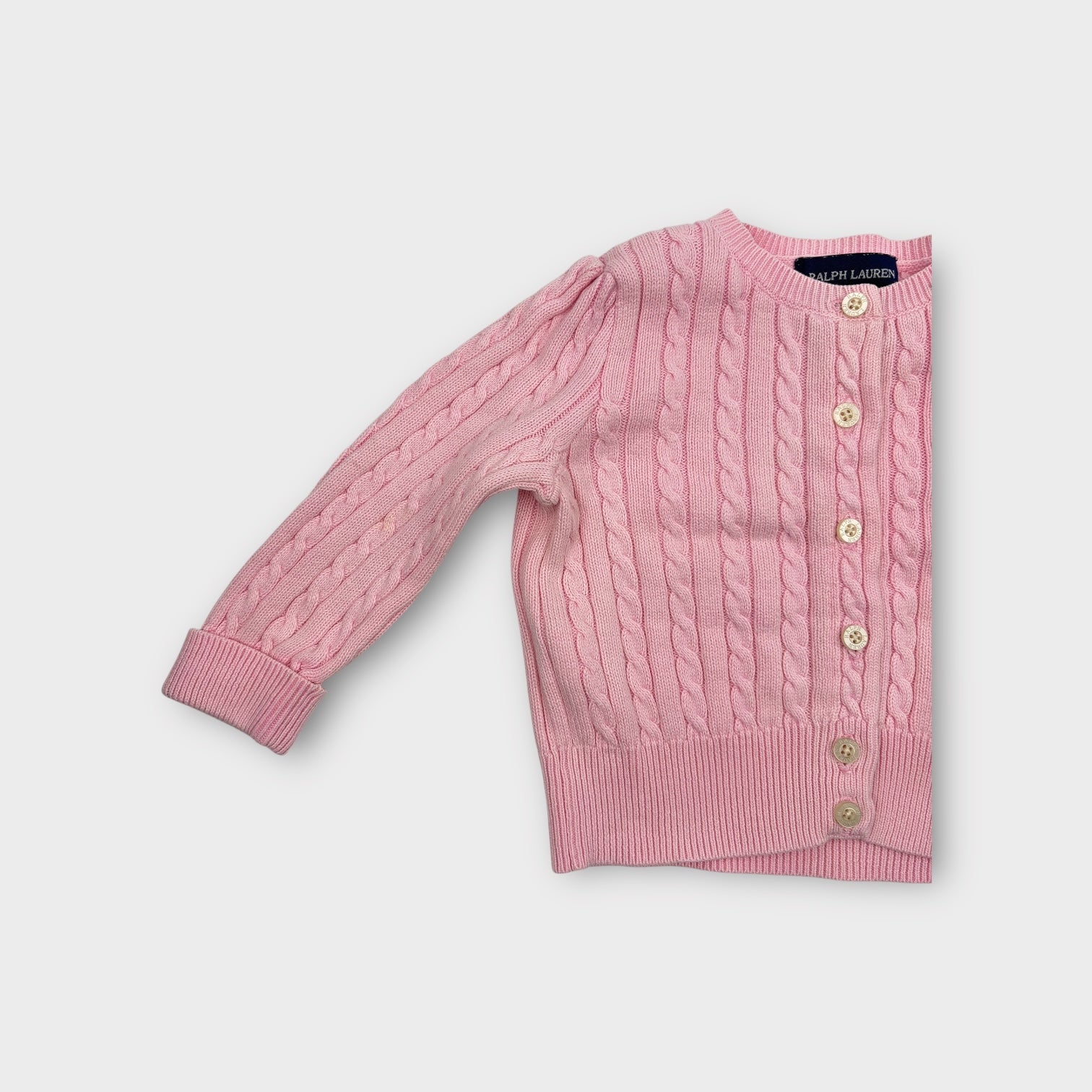 Ralph Lauren Cable Knit Cardigan, Size 0