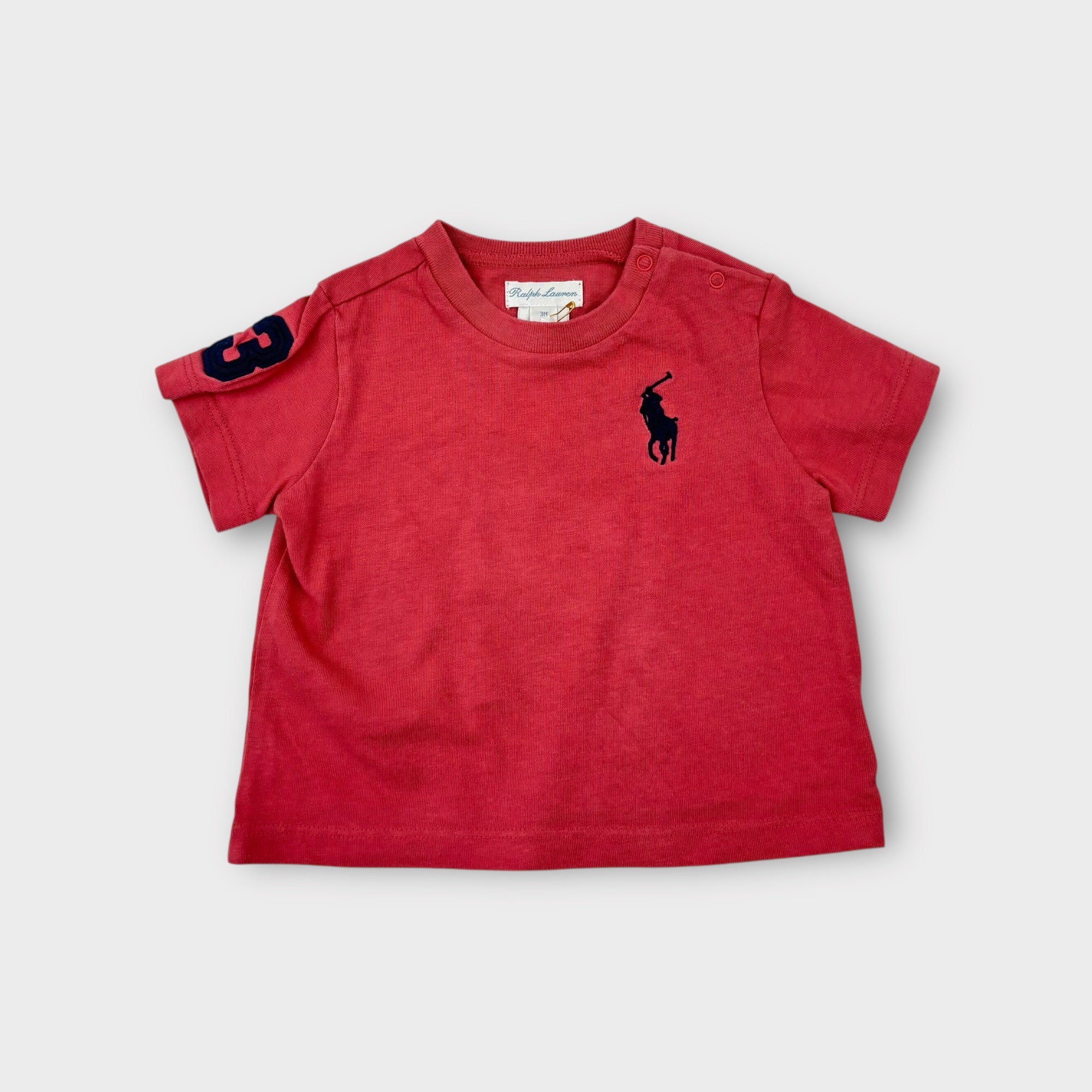 Ralph Lauren Dusty Red T-Shirt, Size 000