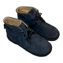 Superga Blue Suede Boots, Size EUR 31