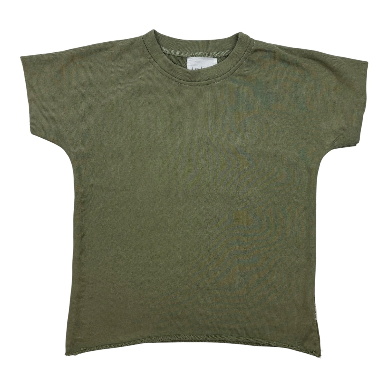 Le Edit Olive Short Sleeve Top, Size 10