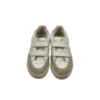 Veja White, Silver & Lavender Sneakers, Size EU 32