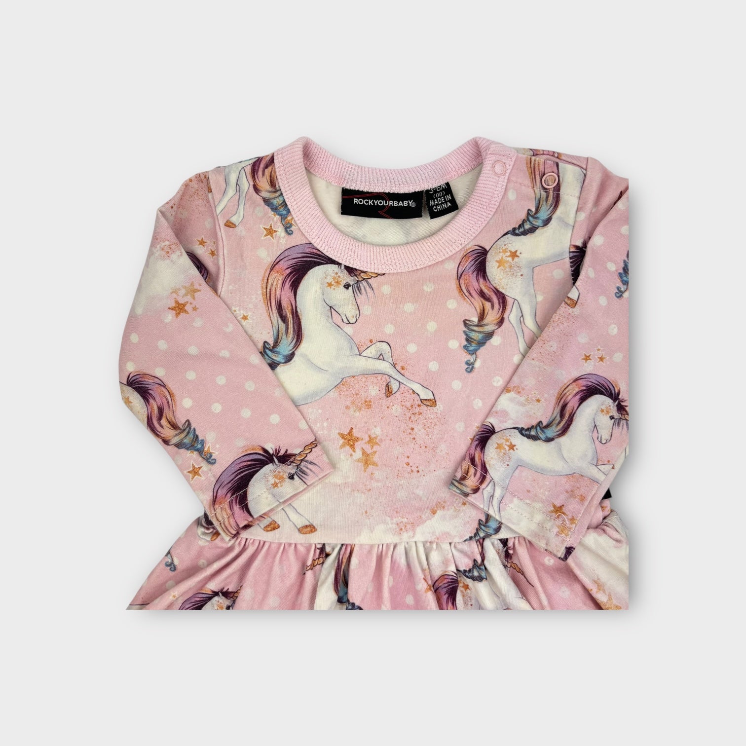 Rock Your Baby Unicorn Dress, Size 00