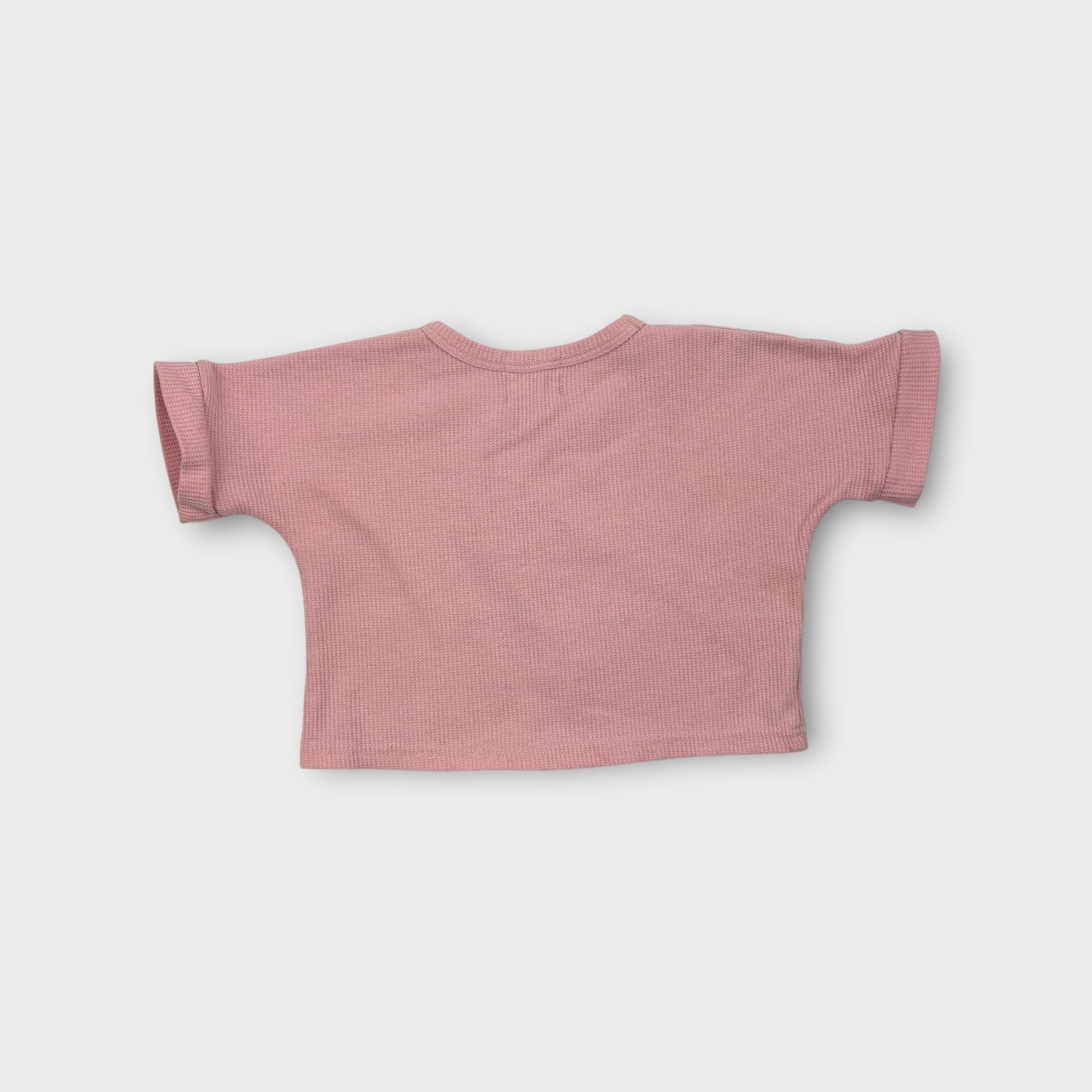 By Billie Pink Waffle Set, Size 0