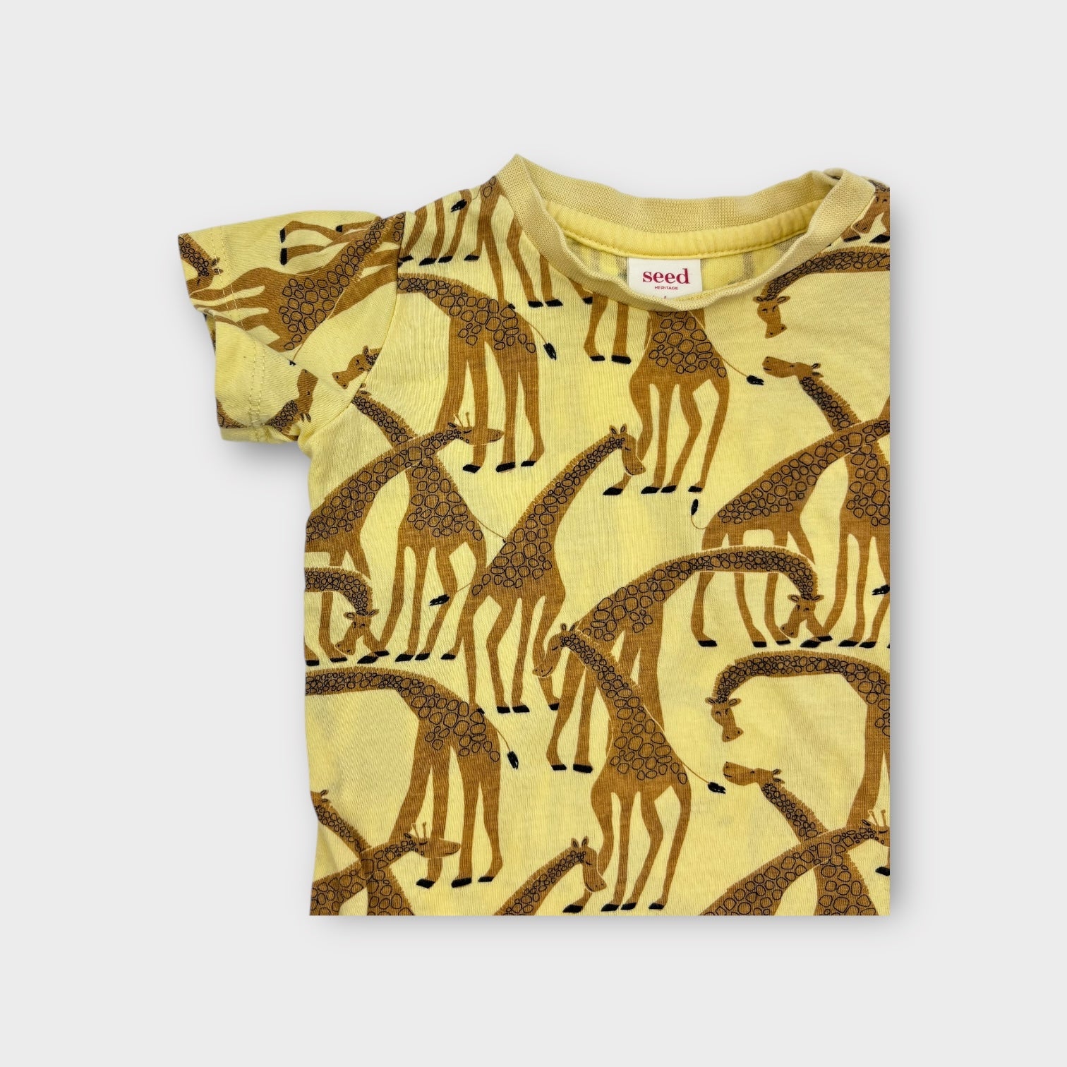 Seed Heritage Giraffe T-shirt, Size 00