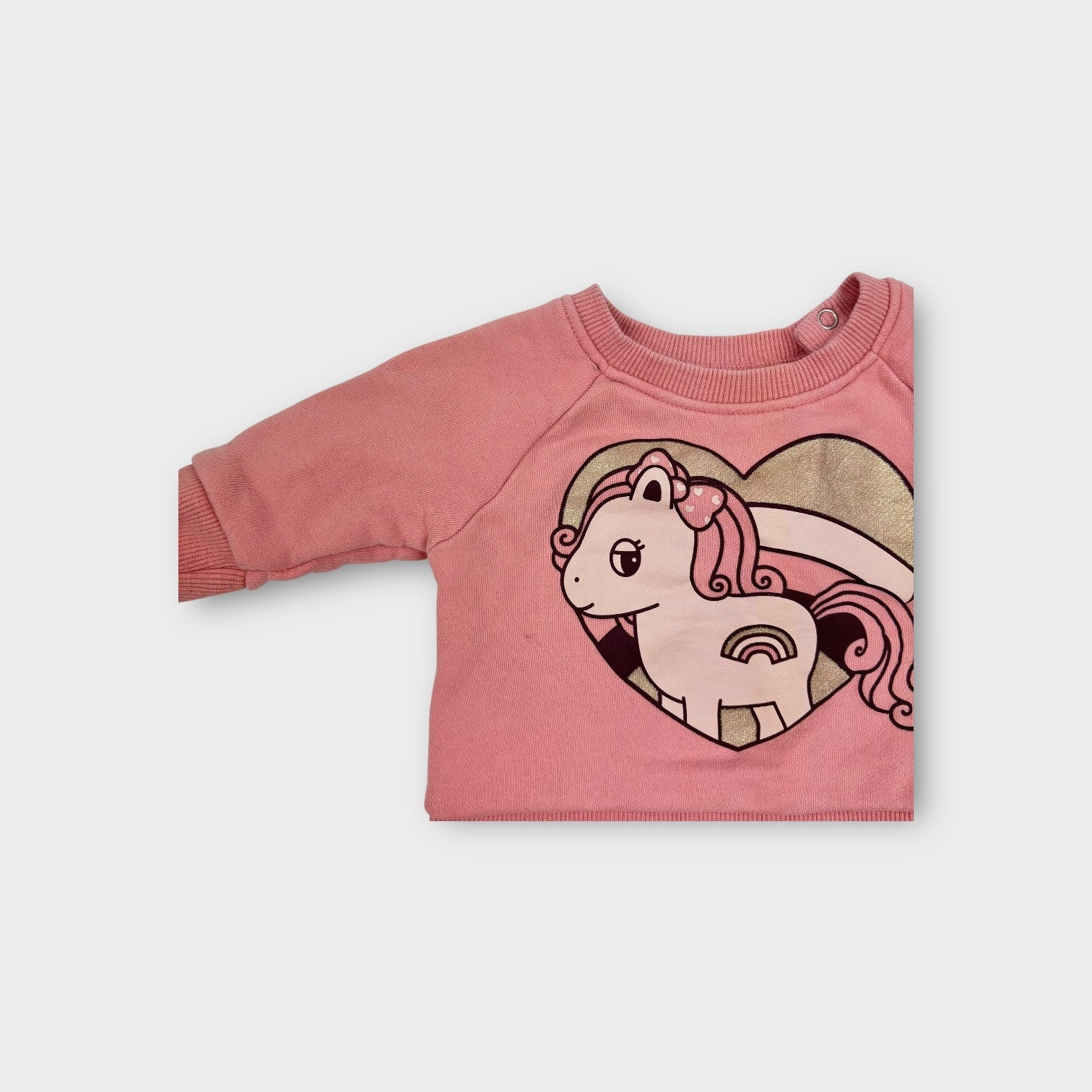 Hux Pink Pony Jumper, Size 000