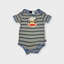 Retro Paul Frank Stripe Bodysuit, Size 0