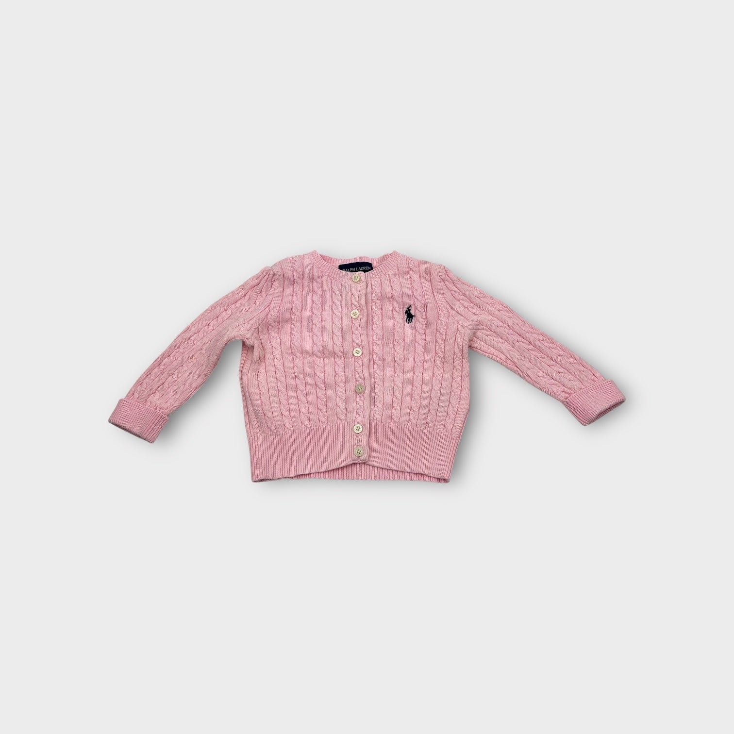 Ralph Lauren Cable Knit Cardigan, Size 0