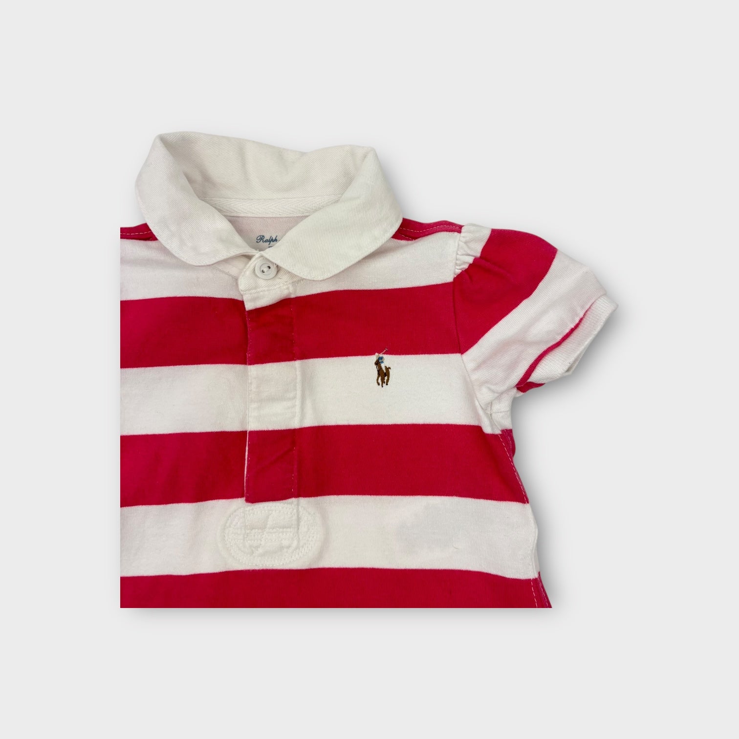 Ralph Lauren Pink Stripe Dress, Size 1