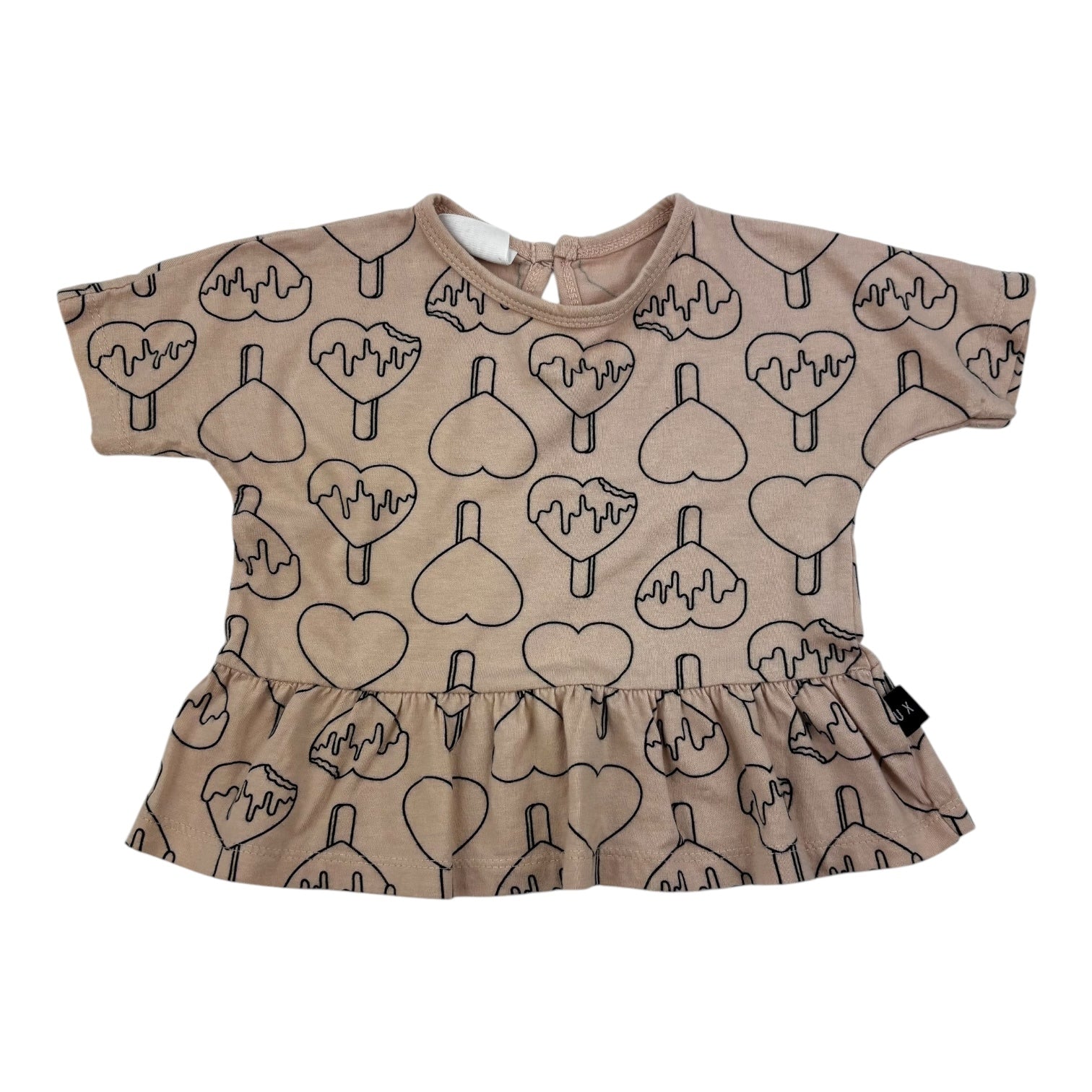 Hux Love Heart Lollypop T-Shirt, Size 2