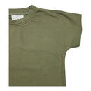 Le Edit Olive Short Sleeve Top, Size 10