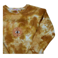 Munster Yellow Tie Dye Jumper, Size 10
