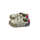 Veja White, Silver & Lavender Sneakers, Size EU 32