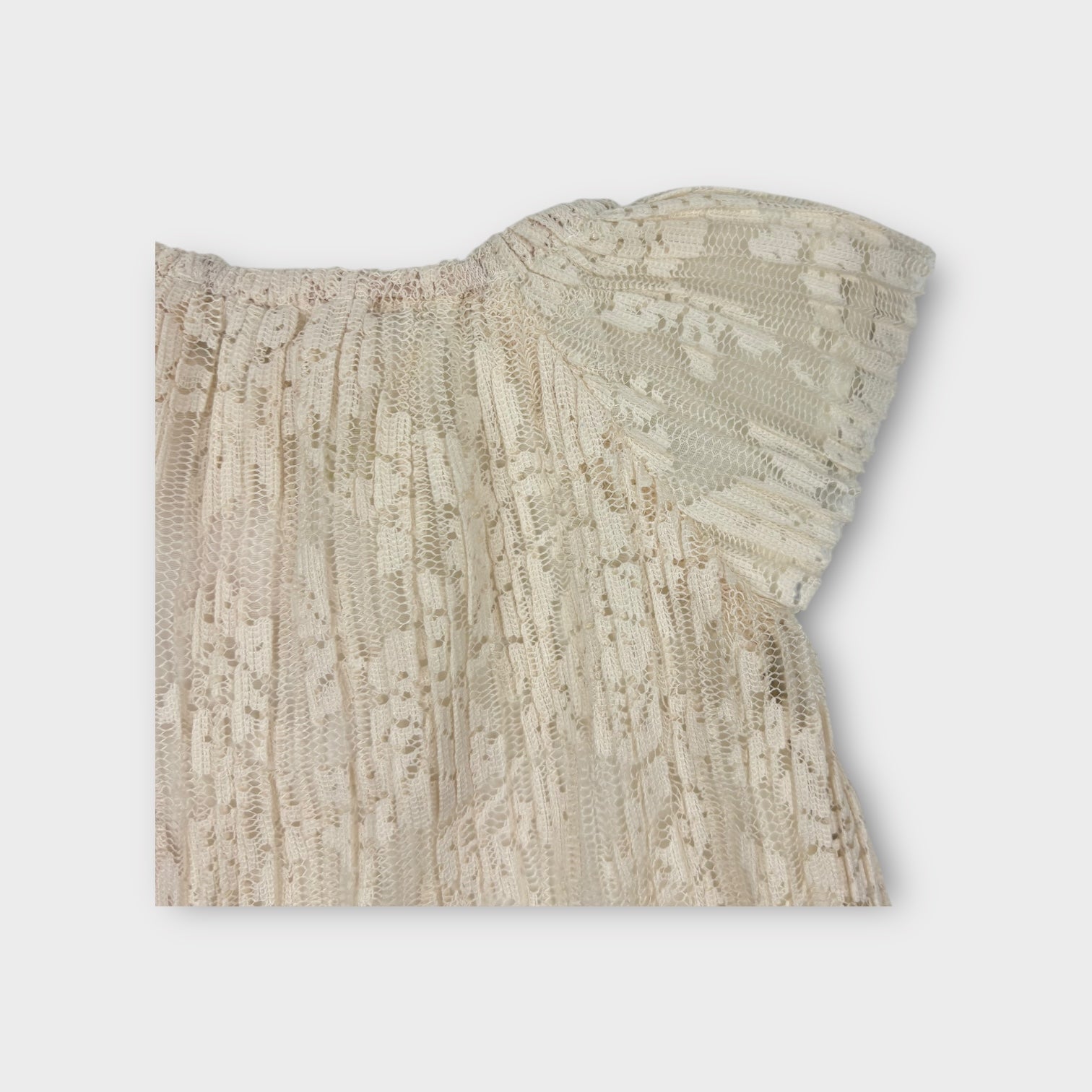 Billieblush Pleated Lace Dress, Size 00