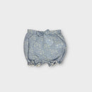 Chateau De Sable Blue Floral Shorts, Size 000
