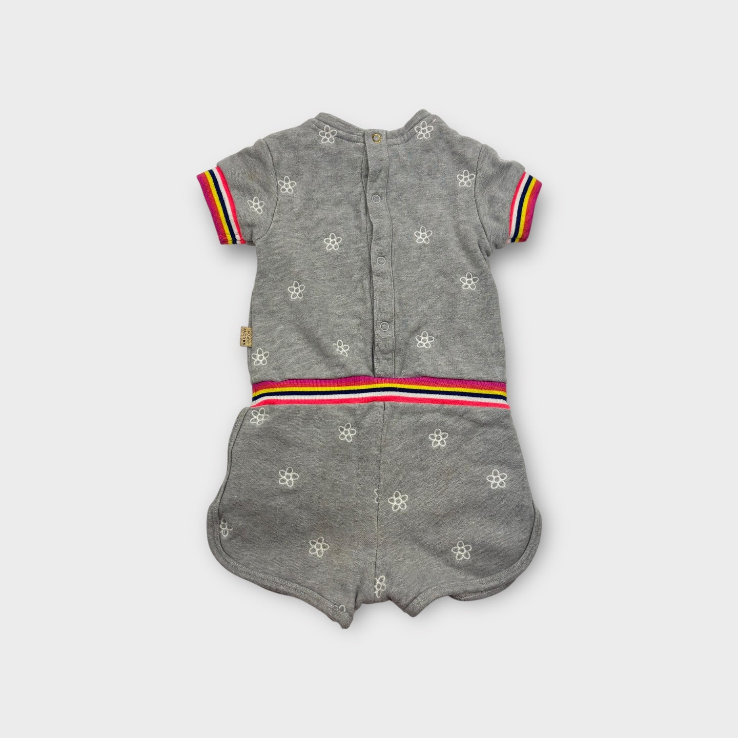Little Marc Jacobs Grey Playsuit, Size 0