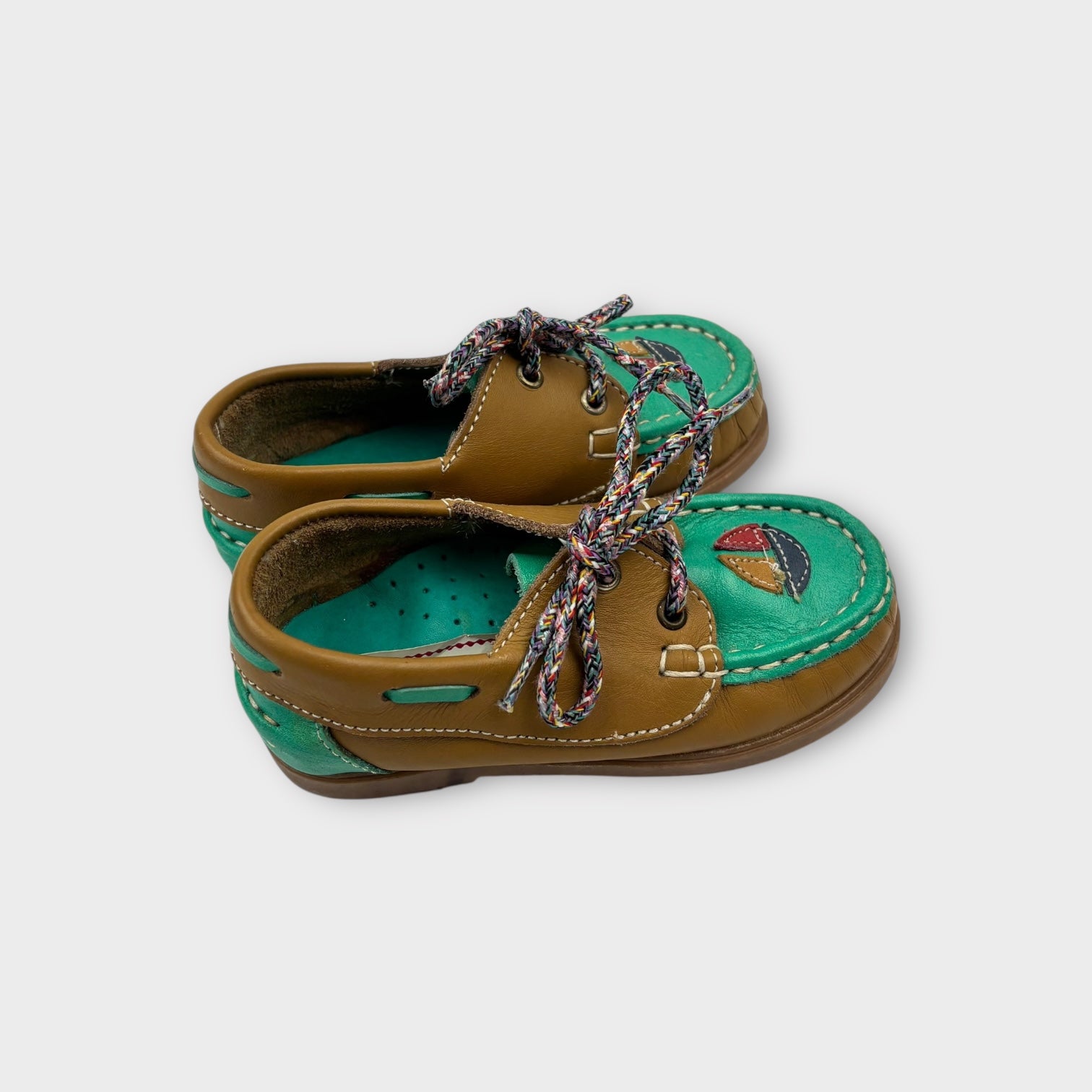 Handmade Leather Moccasin, Size EU 24