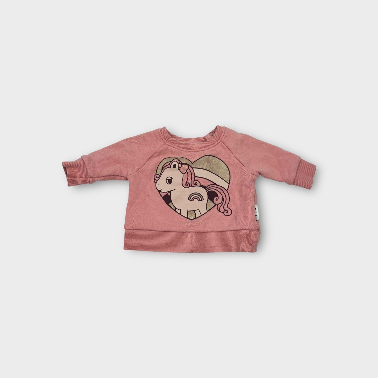 Hux Pink Pony Jumper, Size 000