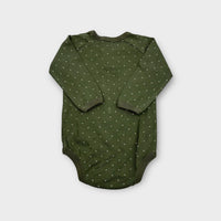 Jamie Kay Olive Polkadot Bodysuit, Size 0
