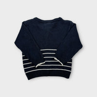Nautical Knit Cardigan, Size 0