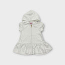 Juicy Couture White Terry Dress, Size 0