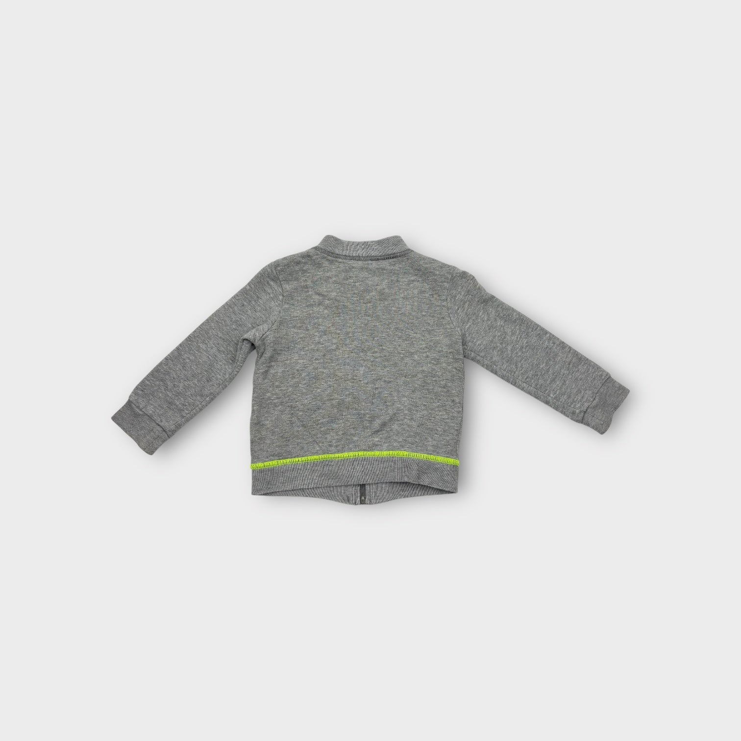 Gucci Grey, Yellow Sweatsuit Set, Size 0