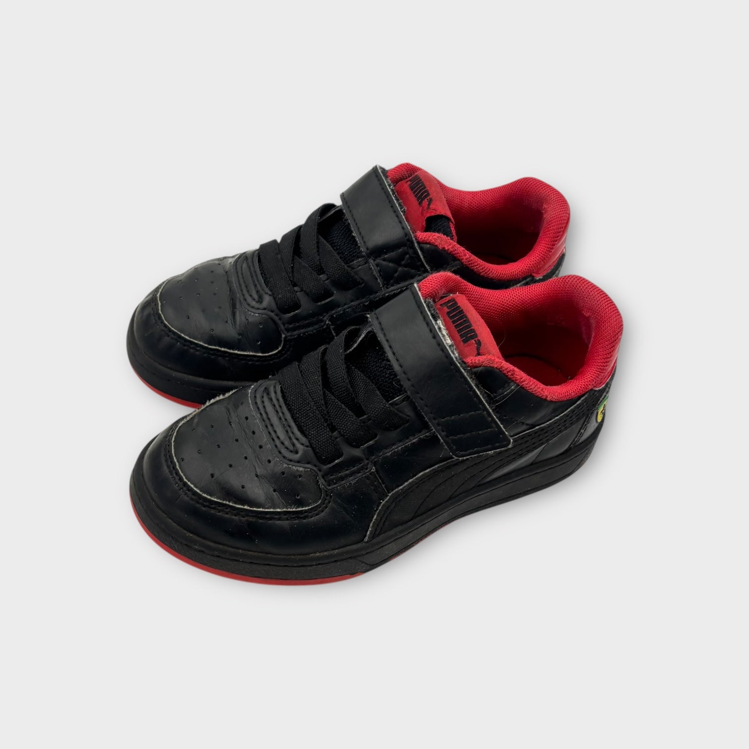 Puma Black Ferrari Sneakers, Size EU 29