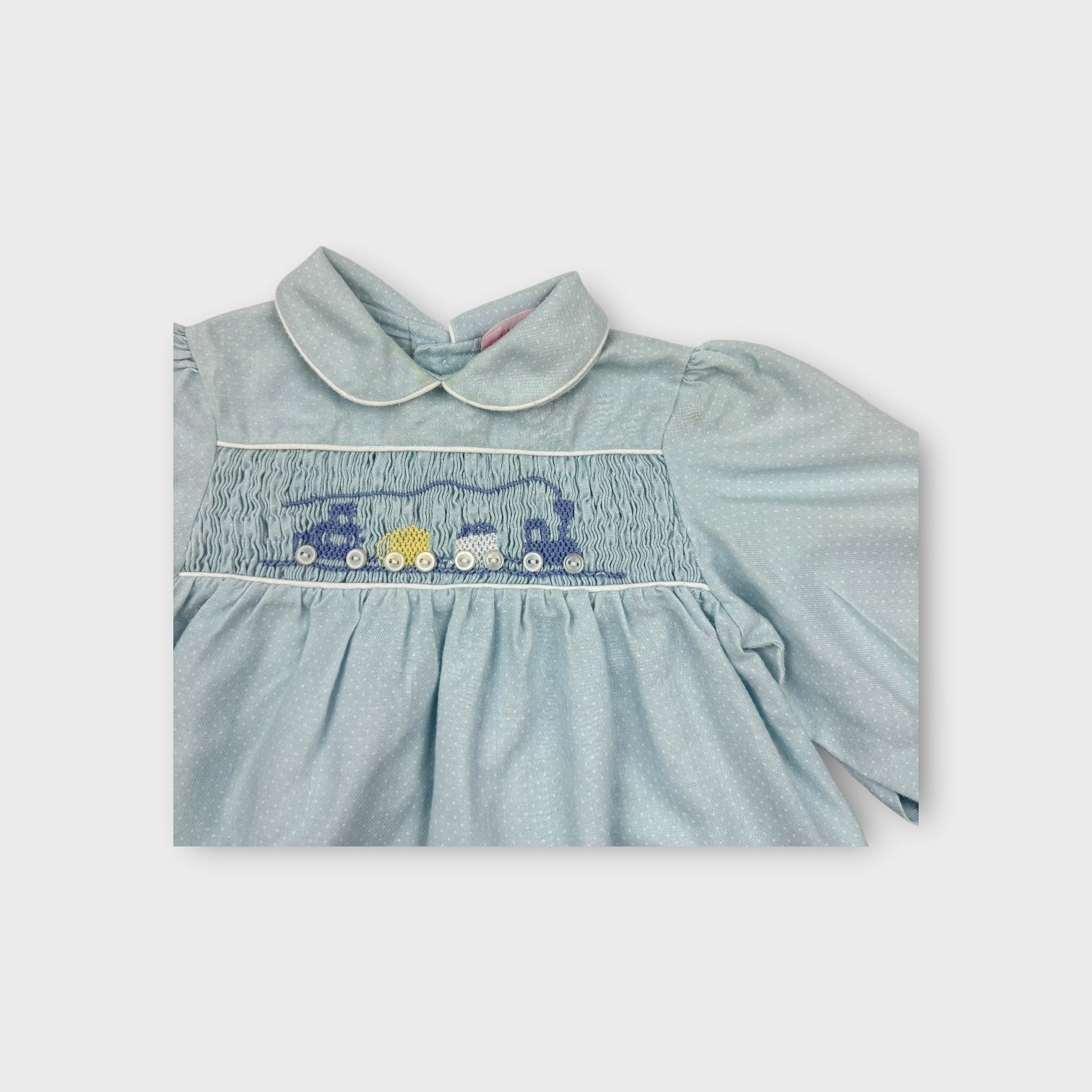 Vintage Smocked Dress, Size 00