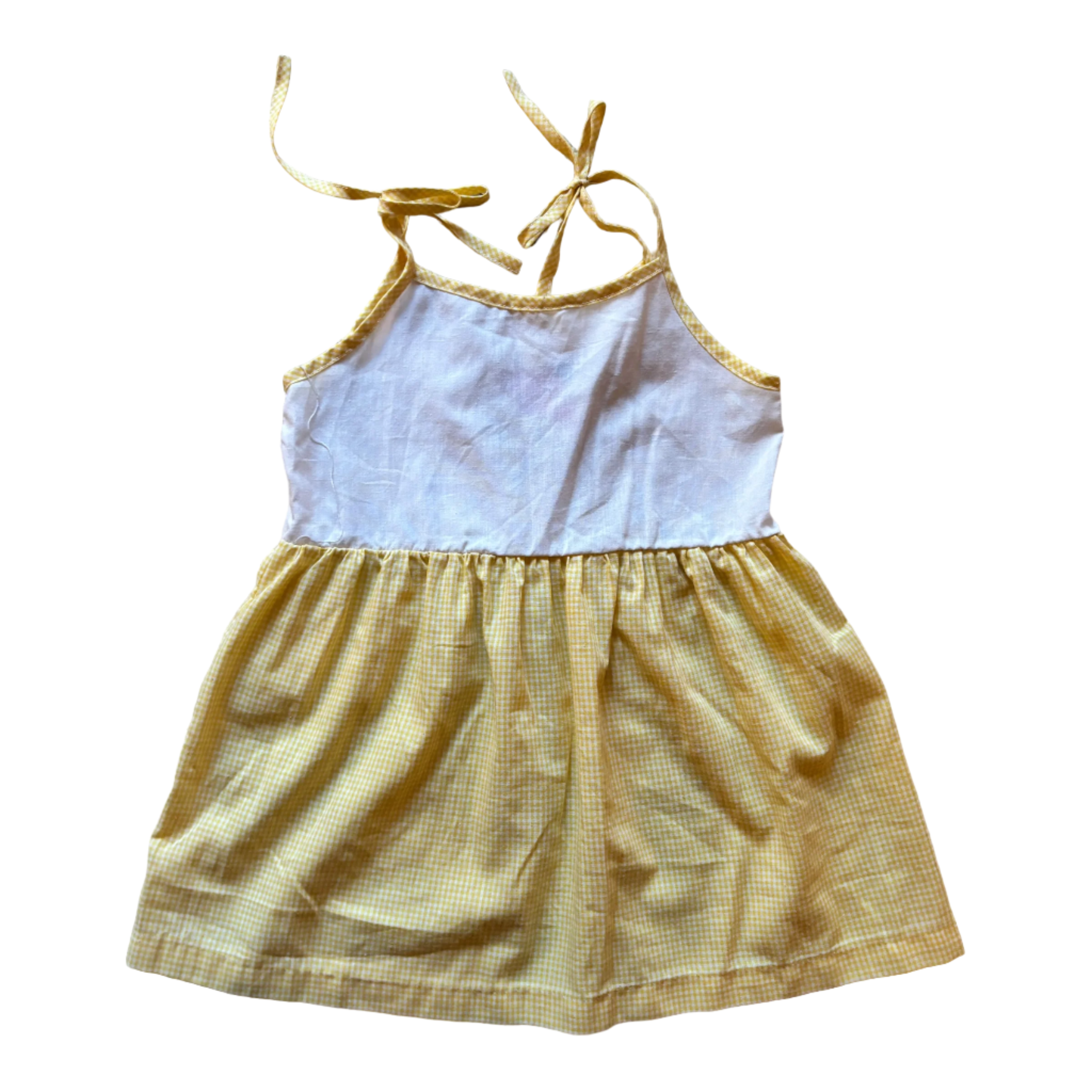 Vintage Gingham Dress, Size 2-3