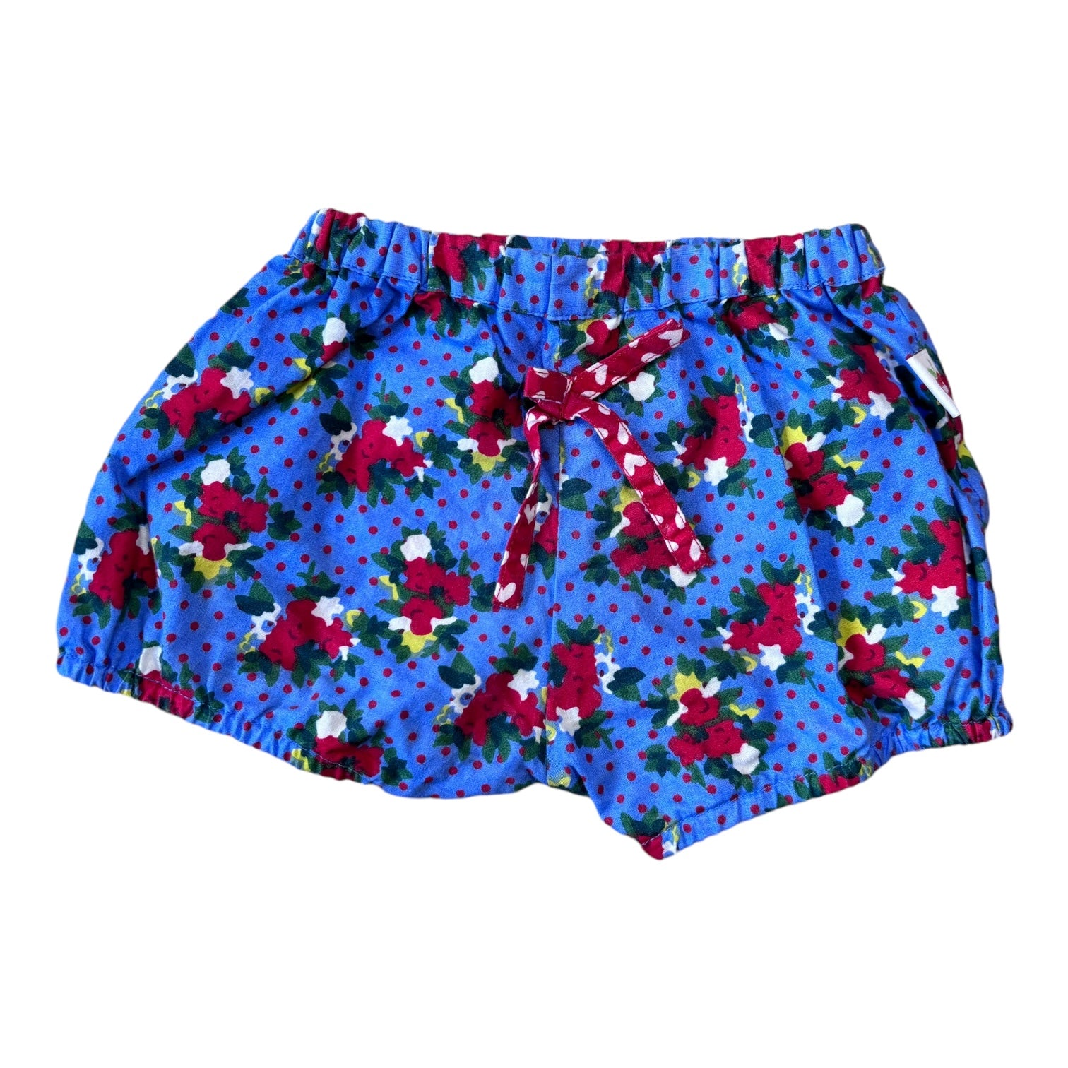 Oobi Blue and Red Bloomers, Size 0